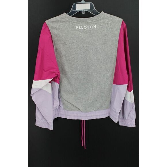 Peloton Womens Chic Fabric Mix Pullover Cinch Waist, Size Medium, NWT - Picture 6 of 10